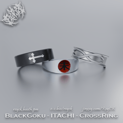 GokuBlack & Itachi & Cross Rings