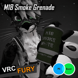 FREE M18 Smoke Grenade [VRCHAT]
