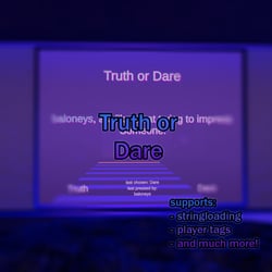 'Truth or Dare' VRCHAT World Asset