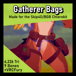 (VRChat) Chlorokit Gatherer Bags