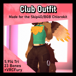 (VRChat) Chlorokit Club Outfit