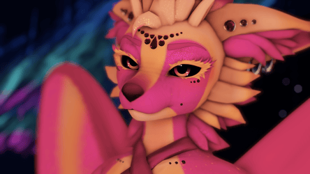 Rosy Maple Fox Moth Texture