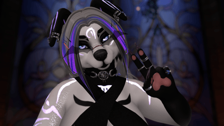 Trad Goth Honey - Foxipaws Texture