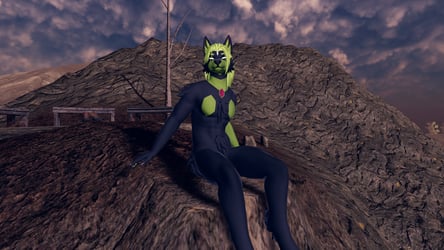 Zygarde normal/shiny texture for (Dante Canine/Wolf)