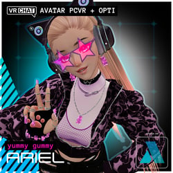 Ariel · VRChat Avatar (PCVR & OPTI) [18+ ONLY] 