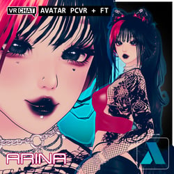 Arina · VRChat Avatar (PCVR & FT) [18+ ONLY]