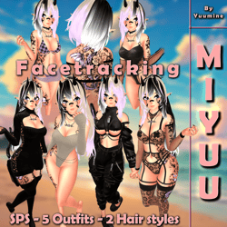 ♥ Miyuu - Face Tracking & SPS [VRCHAT] ♥