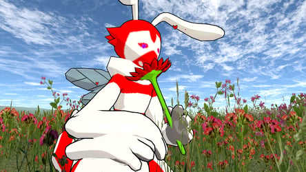 Crimson Bee Texture