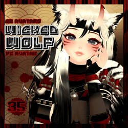 Wicked Wolf - PC Avatar - Personal License Only