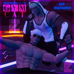 Gym Cat - PC Avatar - Personal License Only