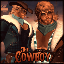 The Cowboy - PC Avatar - VRCFT - SPS - Personal License Only