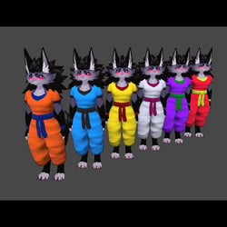 Anthro Martial Arts Outfit – VRChat (NovaBeast)