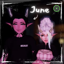 June - Green Optimized Demon - (female/non-binary)