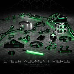 Aetherius Artifact – [【VRChat】 CYBER AUGMENT PIERCE]