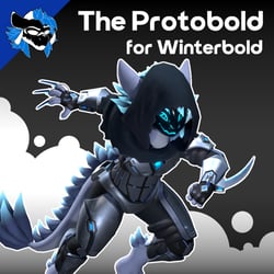 The Protobold - Protogen Kobold Armor and Visor for Winterbold VRChat - ItsGuusy