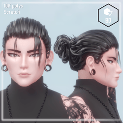 Man bun by Blake_D