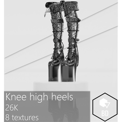 Knee-High heels