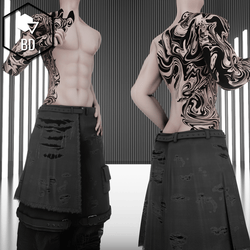 The 'Warp' Tattoo for Akii V.2