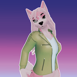 Leather Jacket - Winterpaw FemCanine 2.0