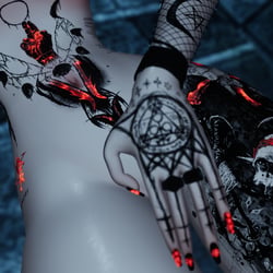 Witchy Tattoo Set