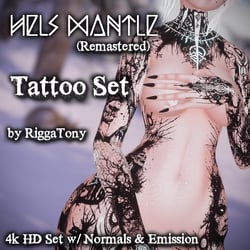 Hel's Mantle (Remastered) Tattoo Set
