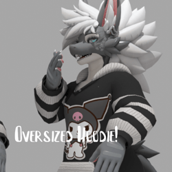 : ̗̀➛ [ Asset ] Ashbeast Oversized Hoodie