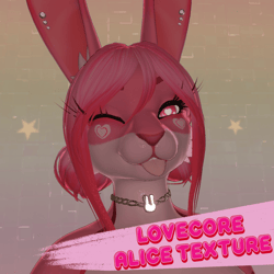 Lovecore texture for Foxipaws Alice