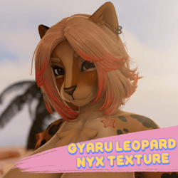 Gyaru Leopard texture for Foxipaws Nyx