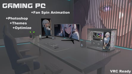 Gaming PC - アニメーション付きゲーミングPCセット