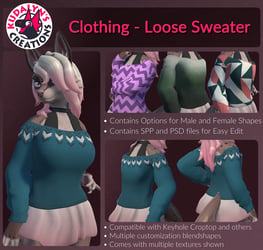 Kuda's Clothes - Loose Sweater