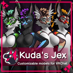 Kuda's Jex - Model and VRC Avatar pack