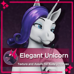 Kuda's Hooves DLC - Elegant Unicorn