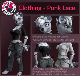 Kuda's Clothes - Punk Outfit