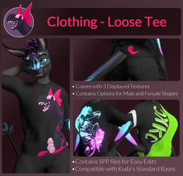 Kuda's Clothes - Loose Tee