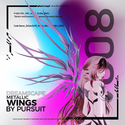 Dreamscape Outfit [Metallic Wings & Bladed Skirt] (Jinxxy Ver)