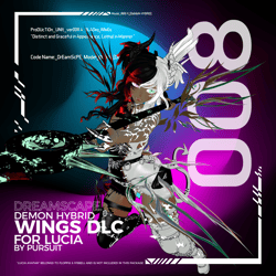 Dreamscape Series: Demon Hybrid DLC FOR LUCIA [Metallic Wings & Bladed Skirt] (Jinxxy ver)