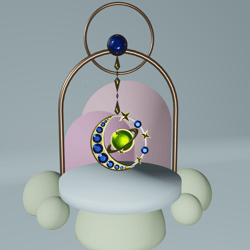 Cosmic Orbits Earrings