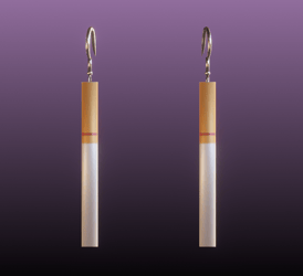 Cigarette Earrings | FREE