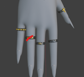 Rings fit to zinfit