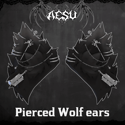 Pierced Wolf Ears