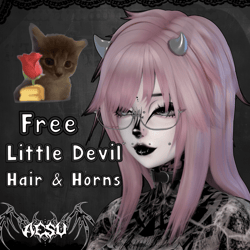 Free! Little Devil - Hair & Horns