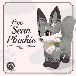 Seany Plushie | VRChat Avatar Asset