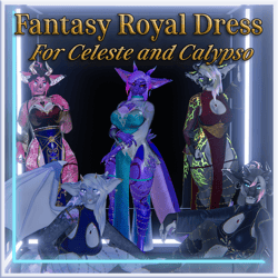Fantasy Royal Dress (Celeste/Calypso)