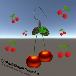 🍒櫻桃耳環🍒(cherry earrings)