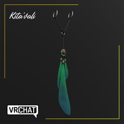 ✦ Earrings Feathers Kita'vali ✦