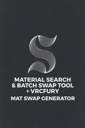 Material Search & Batch Swap Tool + VRCFury Mat Swap Generator