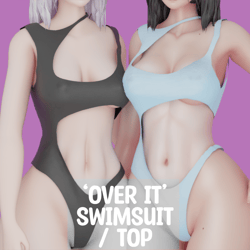 "Over It" Swimsuit - [Egirl / Zinfit]