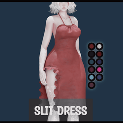 Slit Dress  |  Egirl  - Nitro Free
