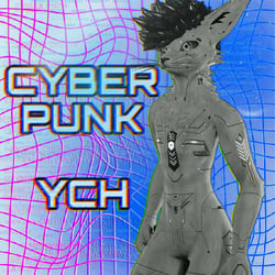Cyberpunk YCH (Your Character Here) - Rexouium Textures