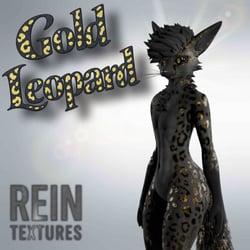 Gold Leopard - Rexouium Texture